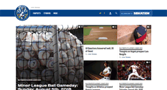 Desktop Screenshot of minorleagueball.com