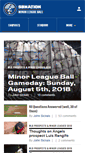 Mobile Screenshot of minorleagueball.com